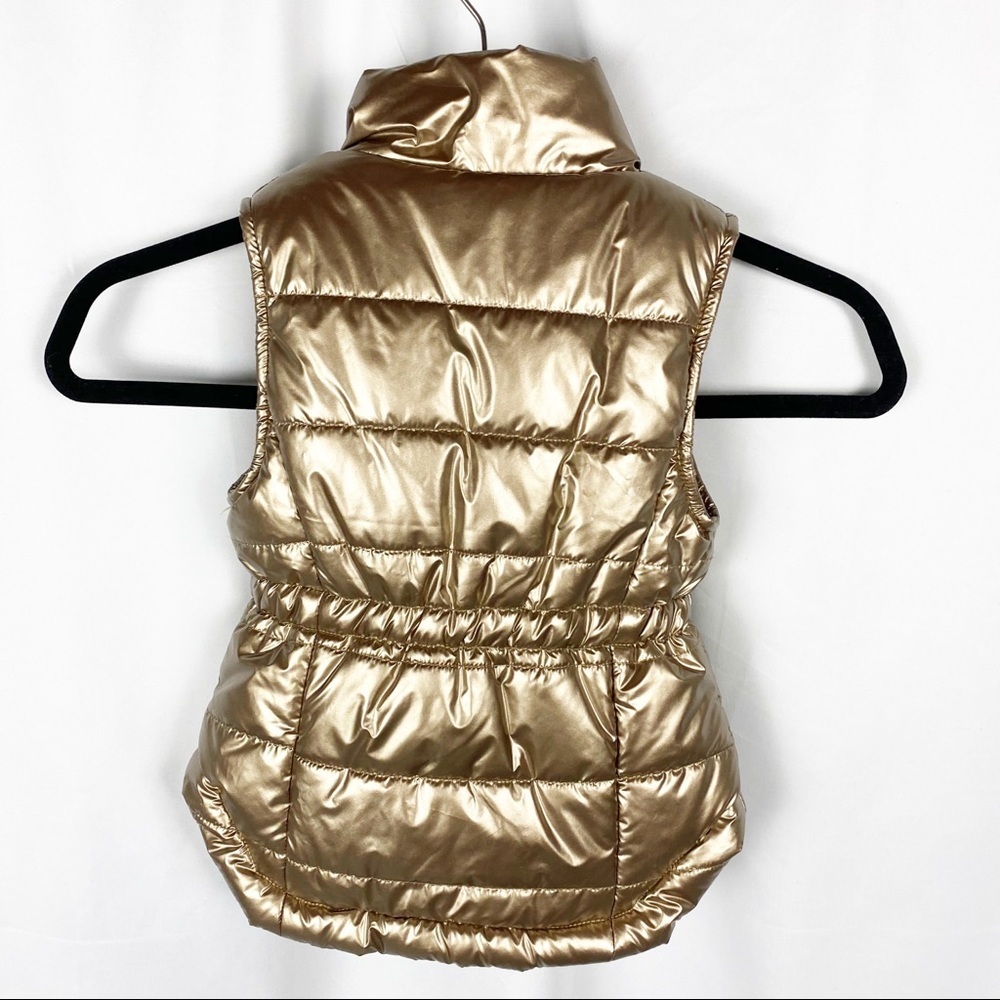 IMOGA Girls Gold Puffer Vest 4T - Picture 5 of 5